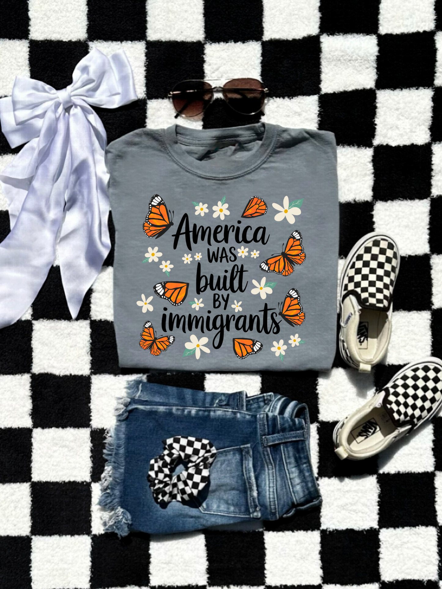 Built by Immigrants Graphic Tee
