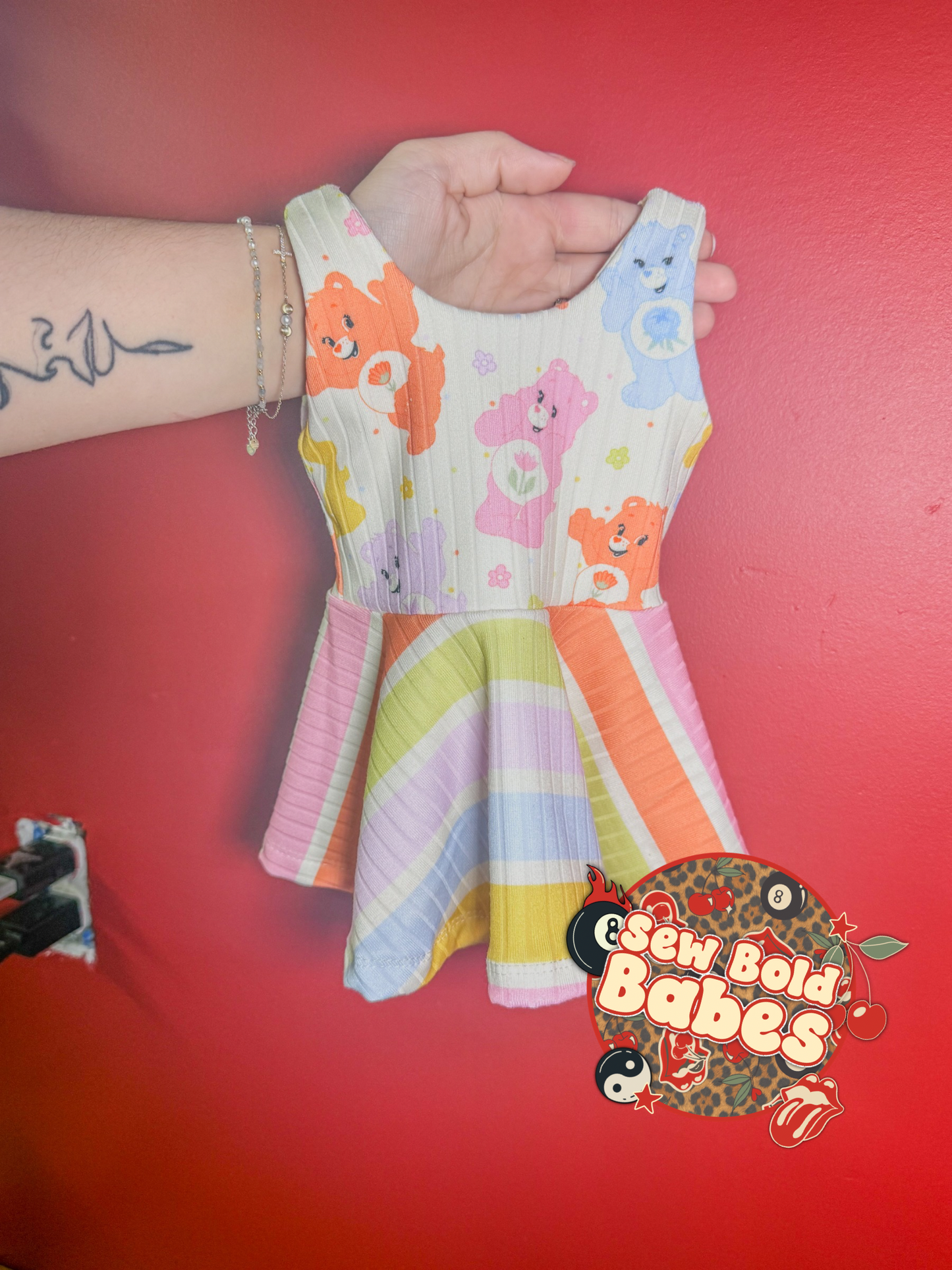 Bear Tank Peplum