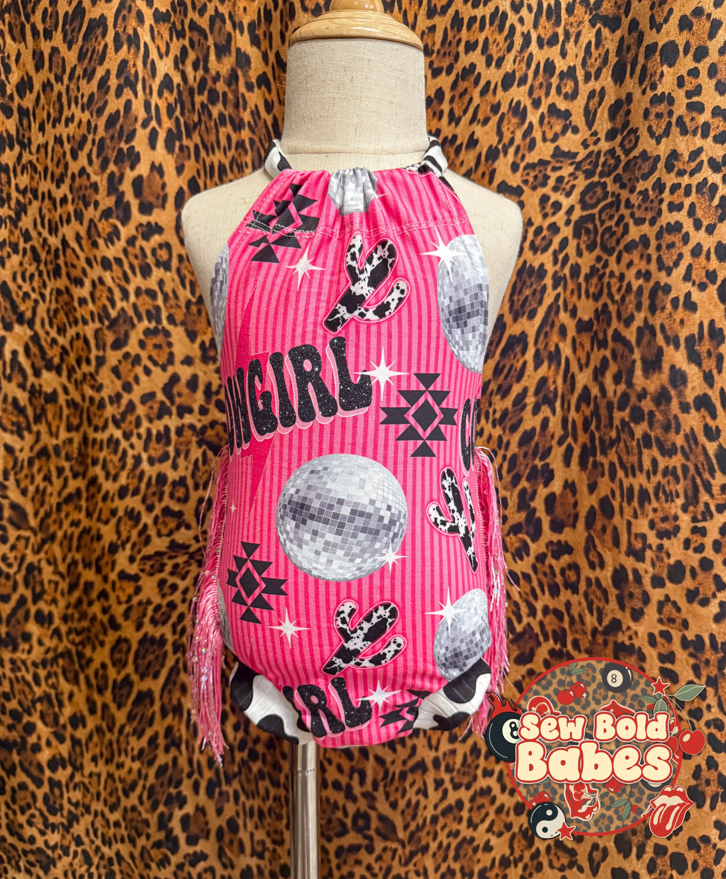 12/18M Cowgirl Halter Romper