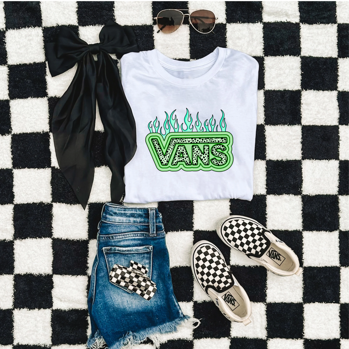 V green