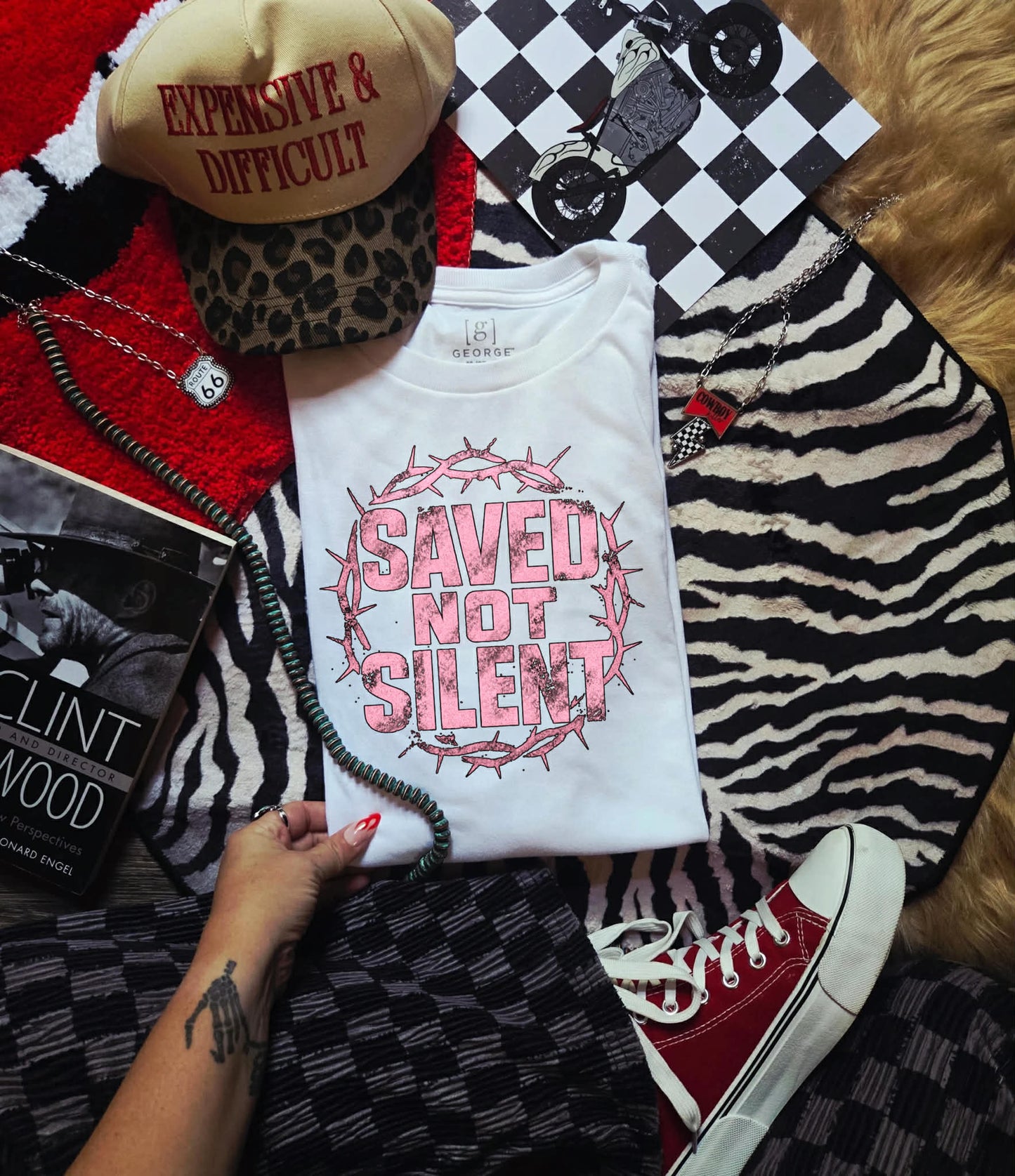 Saved not Silent (Pink)