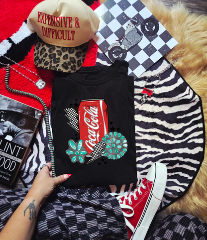 Turquoise Coca Cola