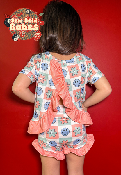 Smiley Peach Remi Set