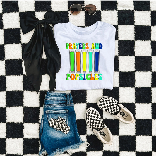 Prayers & popsicles (blue)