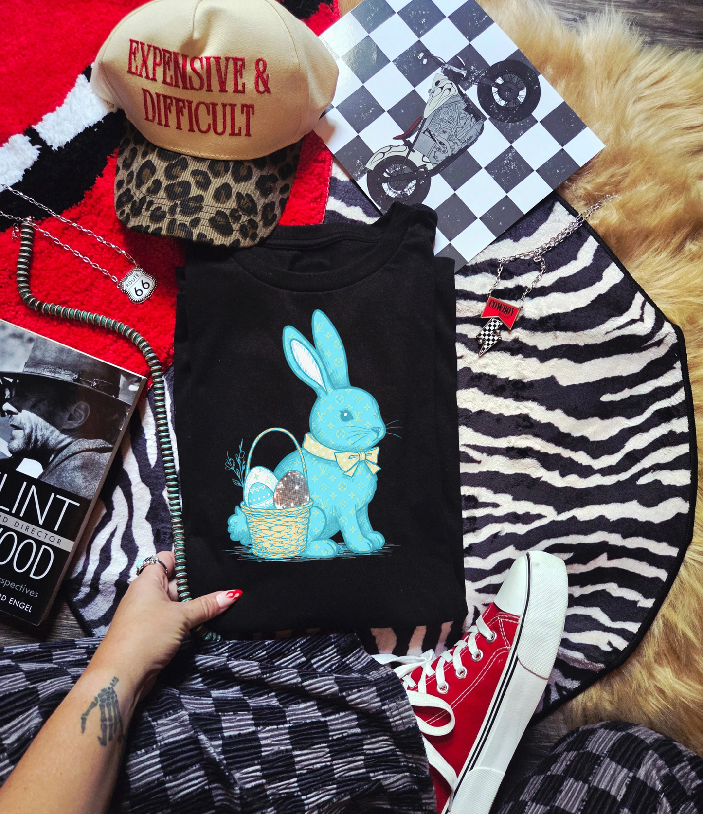 Blue Boujee Bunny