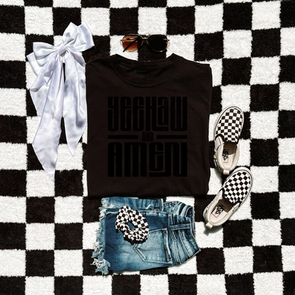 Yeehaw & Amen (Black)