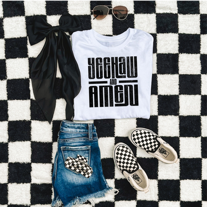Yeehaw & Amen (Black)