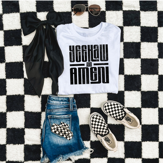 Yeehaw & Amen (Black)
