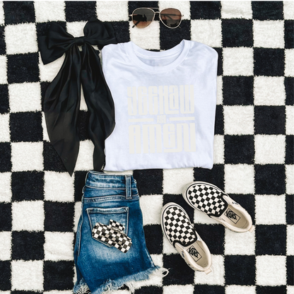 Yeehaw & Amen (White)