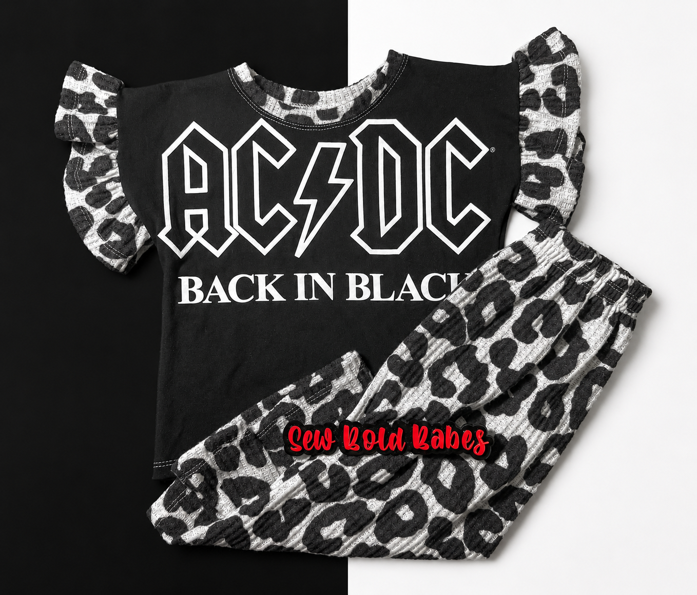 2T AC Ruffle Tee & Flows