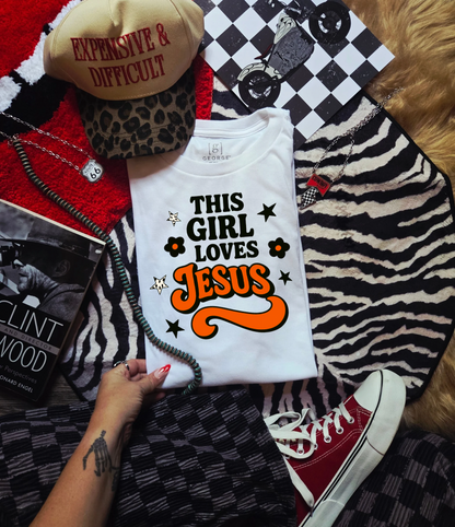 Orange Loves Jesus Tee